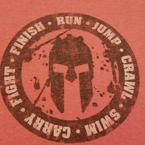 Spartan Race TShirt Large Red